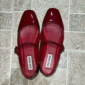 Steve Madden Women's Red Mary Jane Shoes